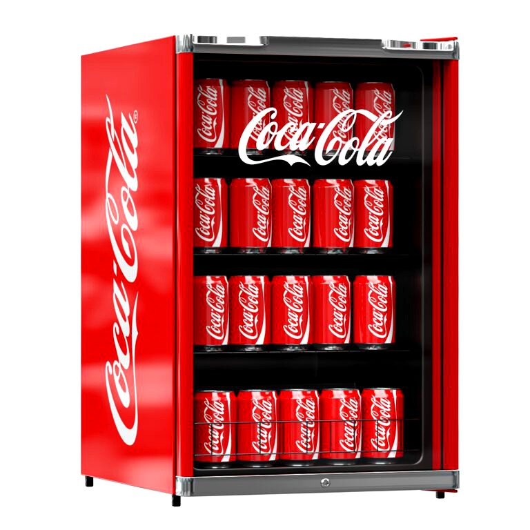 Coca-Cola Beverage Refrigerator - Mini Fridge (343623)