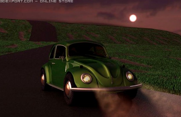 Beetle 3D Model