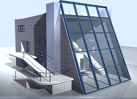 Villa Amber 3D Model