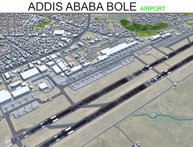 Addis Ababa Bole Airport 10km