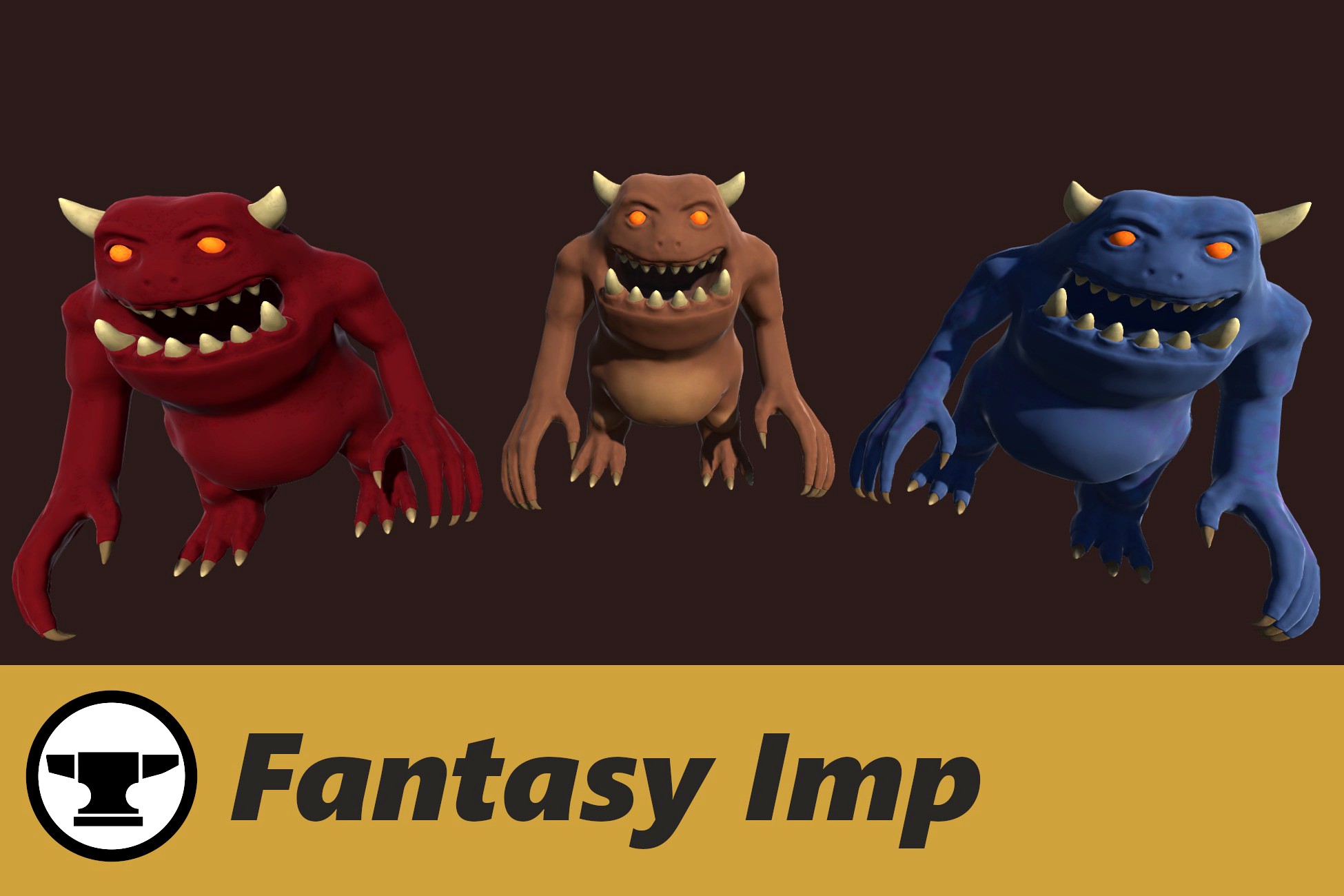 Fantasy Imp Creature