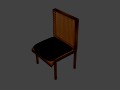 Wicker chair 3D Model