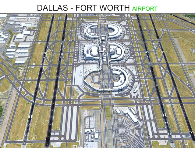 Dallas - Fort Worth Airport 15km