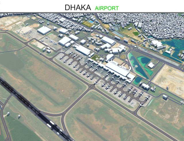 Dhaka Airport 8km