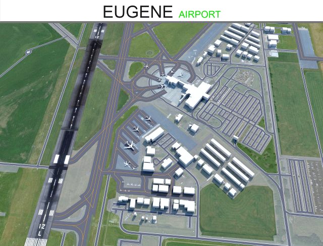 Eugene Airport 10km