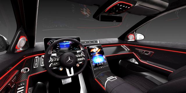 Mercedes-Benz S63 AMG interior