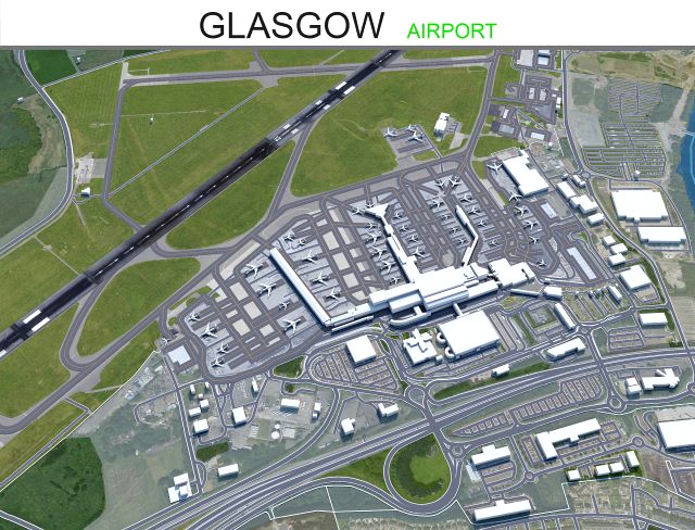 Glasgow Airport 10km