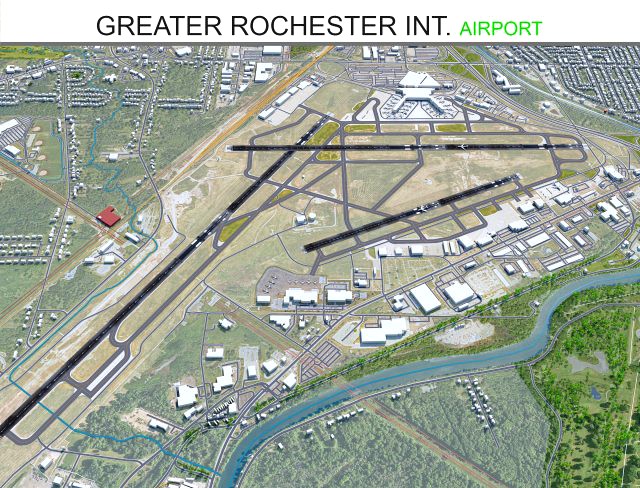 Greater Rochester International Airport 10km