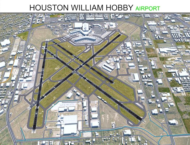 Houston William Hobby Airport 10km