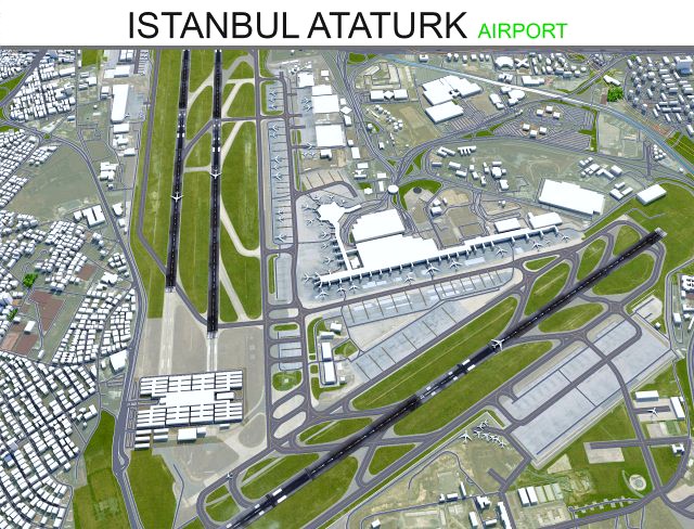 Istanbul Ataturk Airport 10km