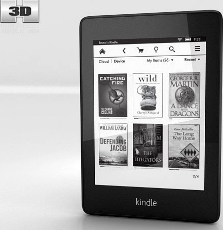 Amazon Kindle Paperwhite 3D Model