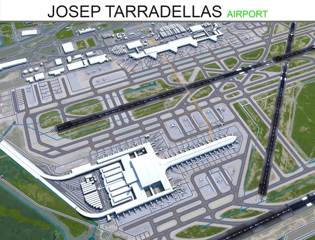 Josep Tarradellas Barcelona-El Prat Airport 10km