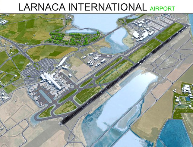 Larnaca International Airport 10km