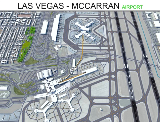Las Vegas - McCarran Airport 10km