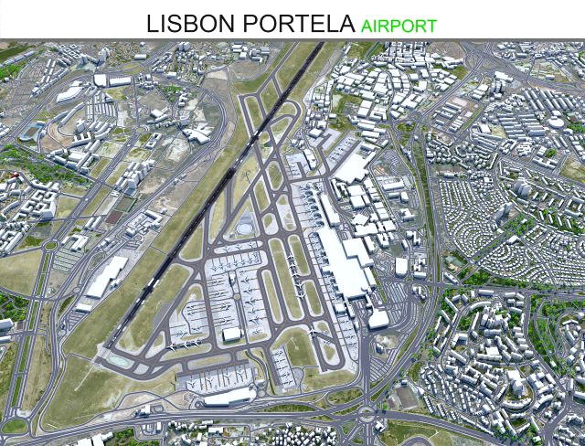 Lisbon Portela Airport 10km