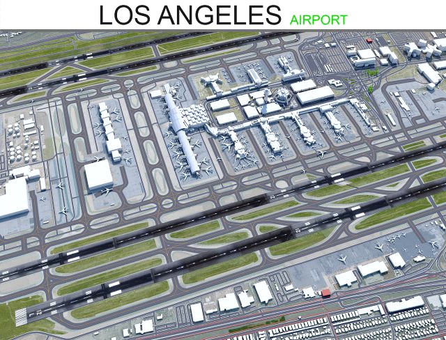 Los Angeles Airport 8km