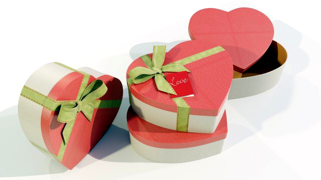 Heart Shaped Gift Box