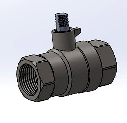 Ball Iron Valve DN20 1/2, Küresel Demir Vana DN20 1/2