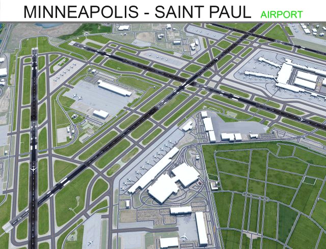 Minneapolis - Saint Paul Airport 12km
