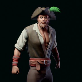 Stylized Pirate 1