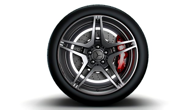 AMG iv twin spoke wheel