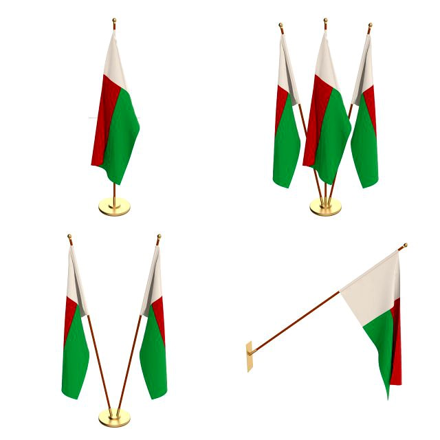 madagascar flag pack