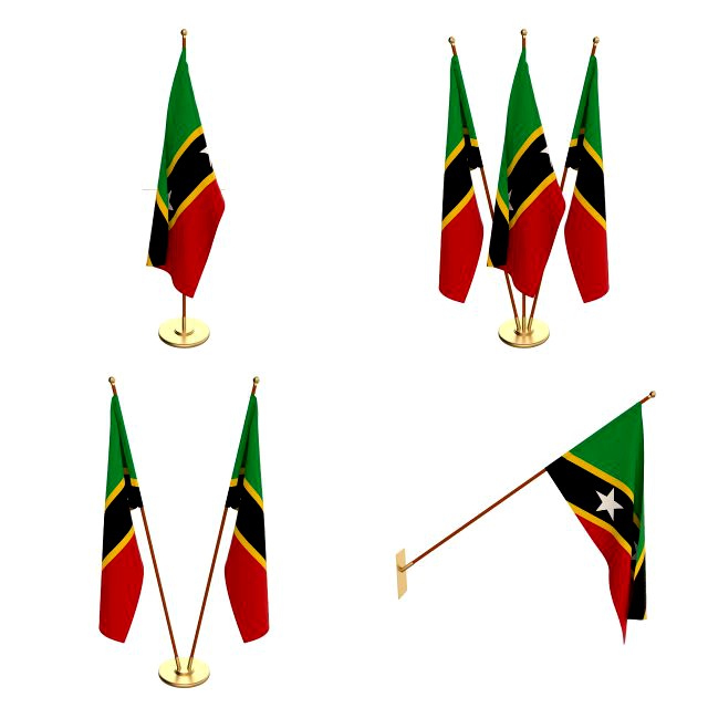 saint kitts and nevis flag pack