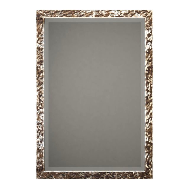 uttermost alshon metallic silver mirror