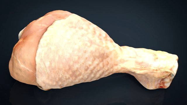 fresh chicken leg
