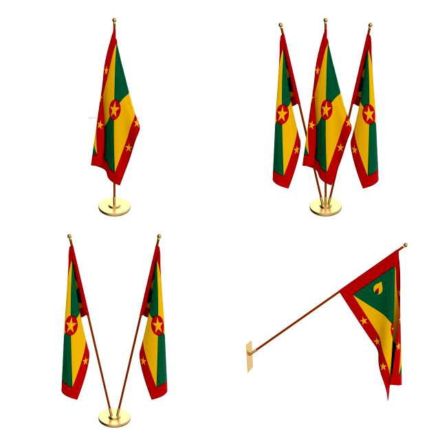 grenada flag pack