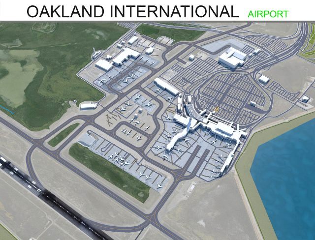 Oakland International Airport 10km