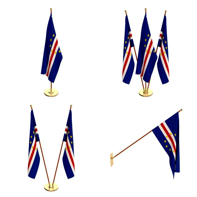 cape verde flag pack