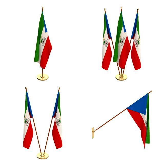 equatorial guinea flag pack