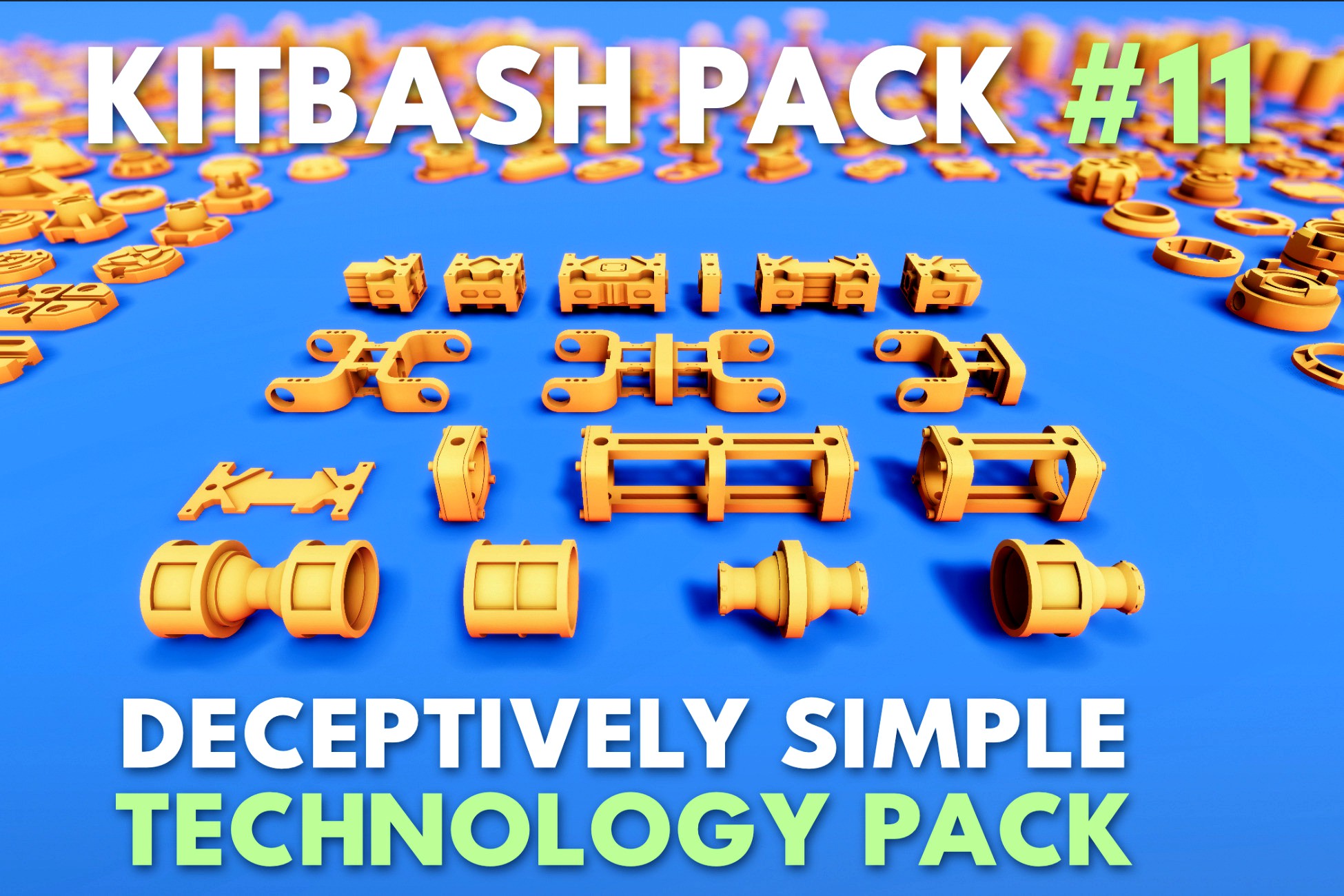Simple Technology Kitbash #11