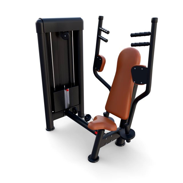 Pec deck machine
