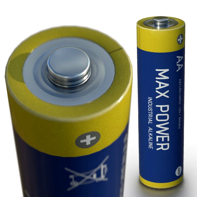 AA alkaline batteries