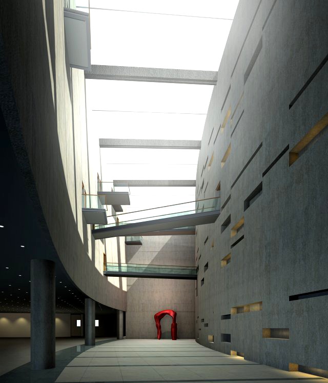 Lobby 3 3D Model