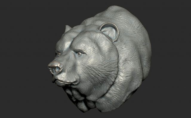 bear bust