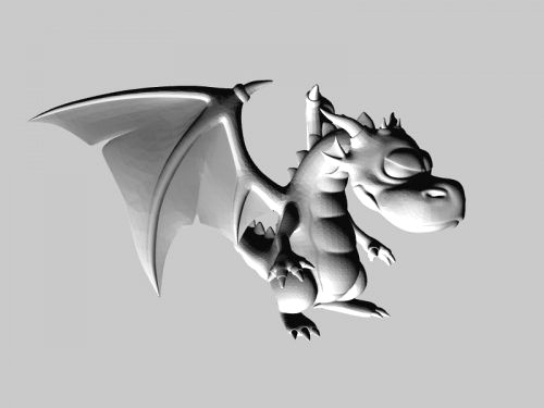 cartoon dragon