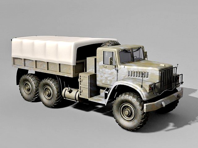 military kraz truck