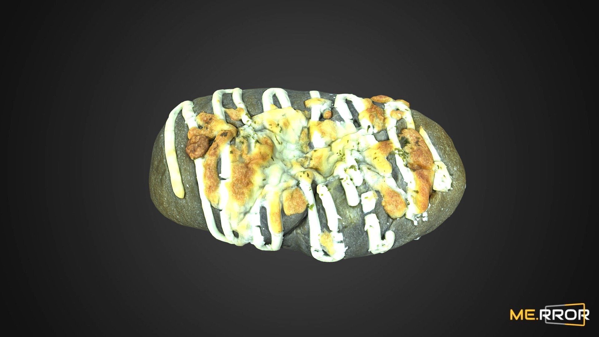 Squid ink bread
