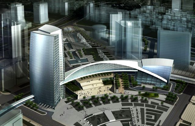 3d building 060 3D Model
