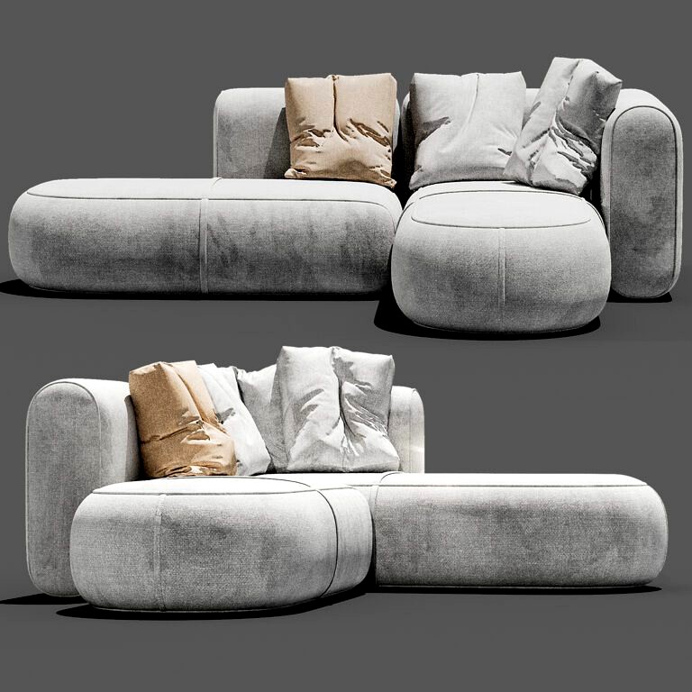 Corner Modern Modular Sofa (346568)