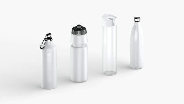 Water Sport Bottle - aluminum and plastic botle set