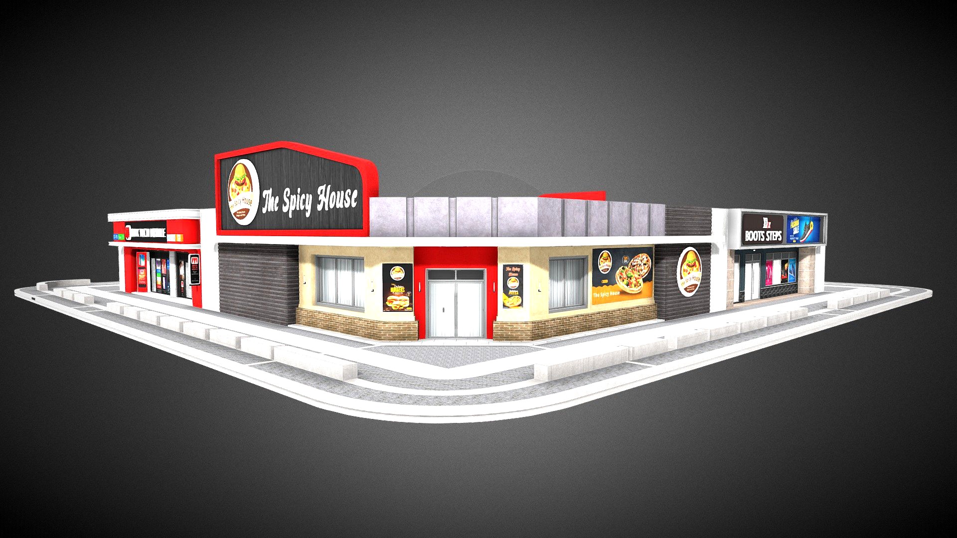 Store Front Pack 6