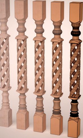 Baluster 3D Model