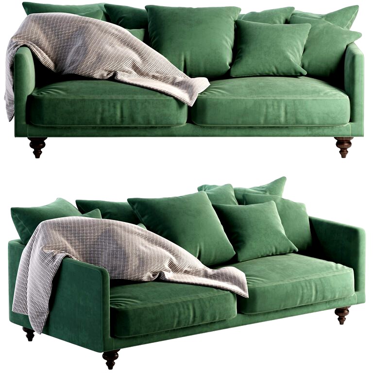 Lazare velours Canape sofa (347511)
