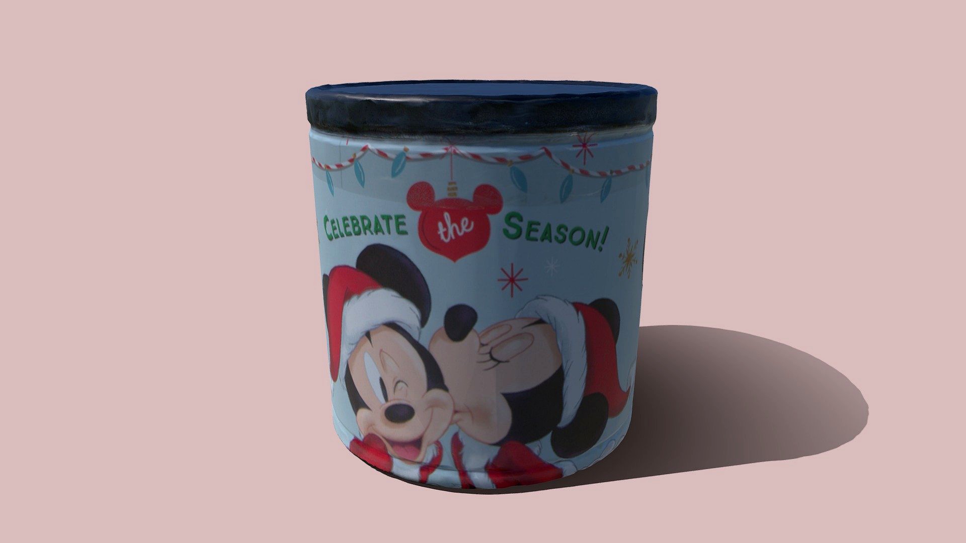 Christmas Disney Tin