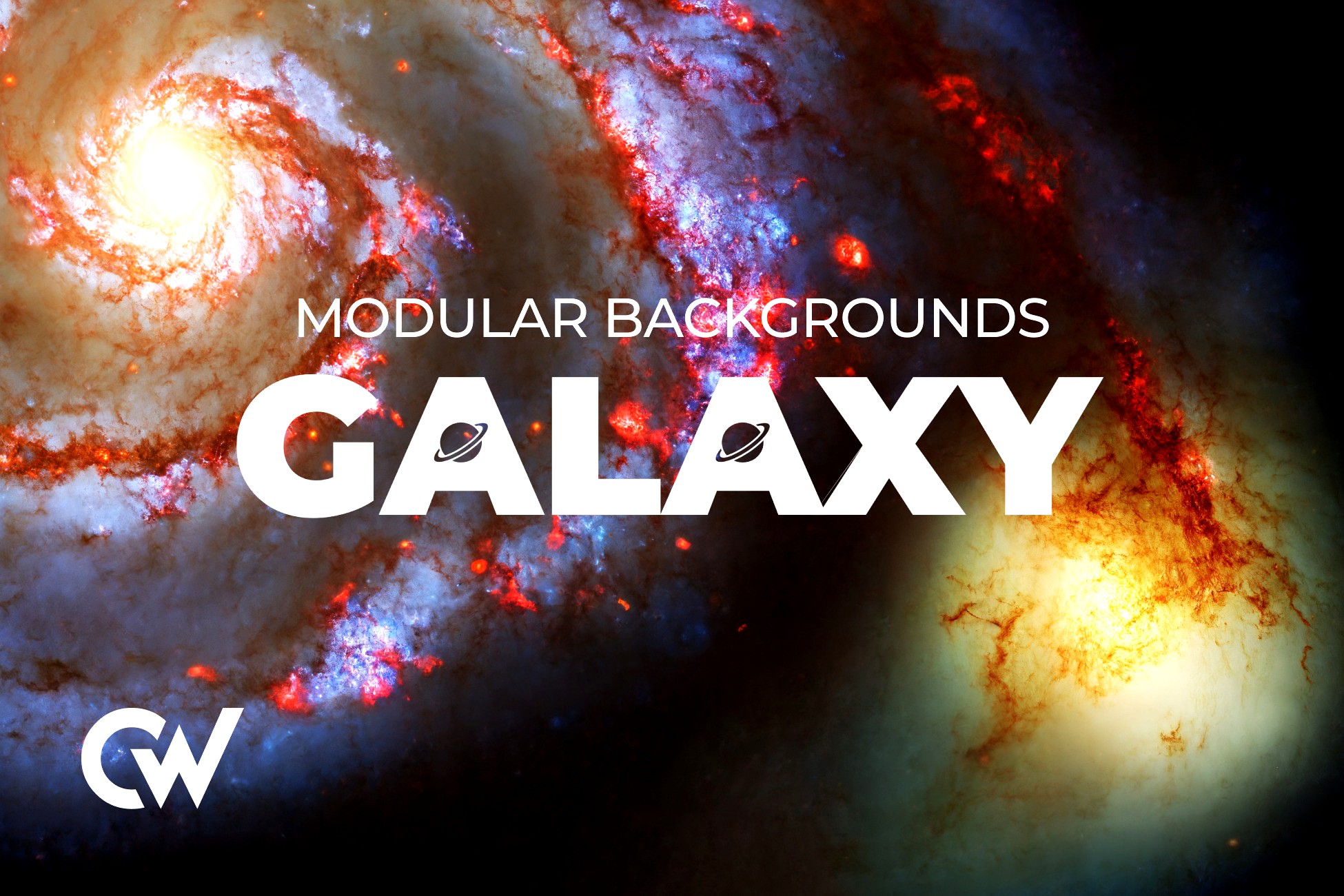 CW Galaxy - Modular Backgrounds 3d model