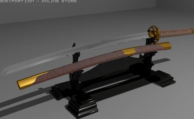 Katana 3D Model